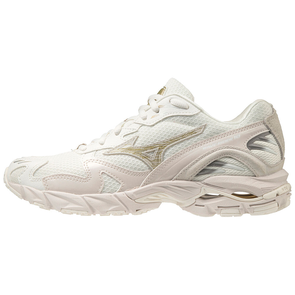 Deportivas Mizuno Wave Rider 10 Hombre Blancas Ofertas YRVC-53016